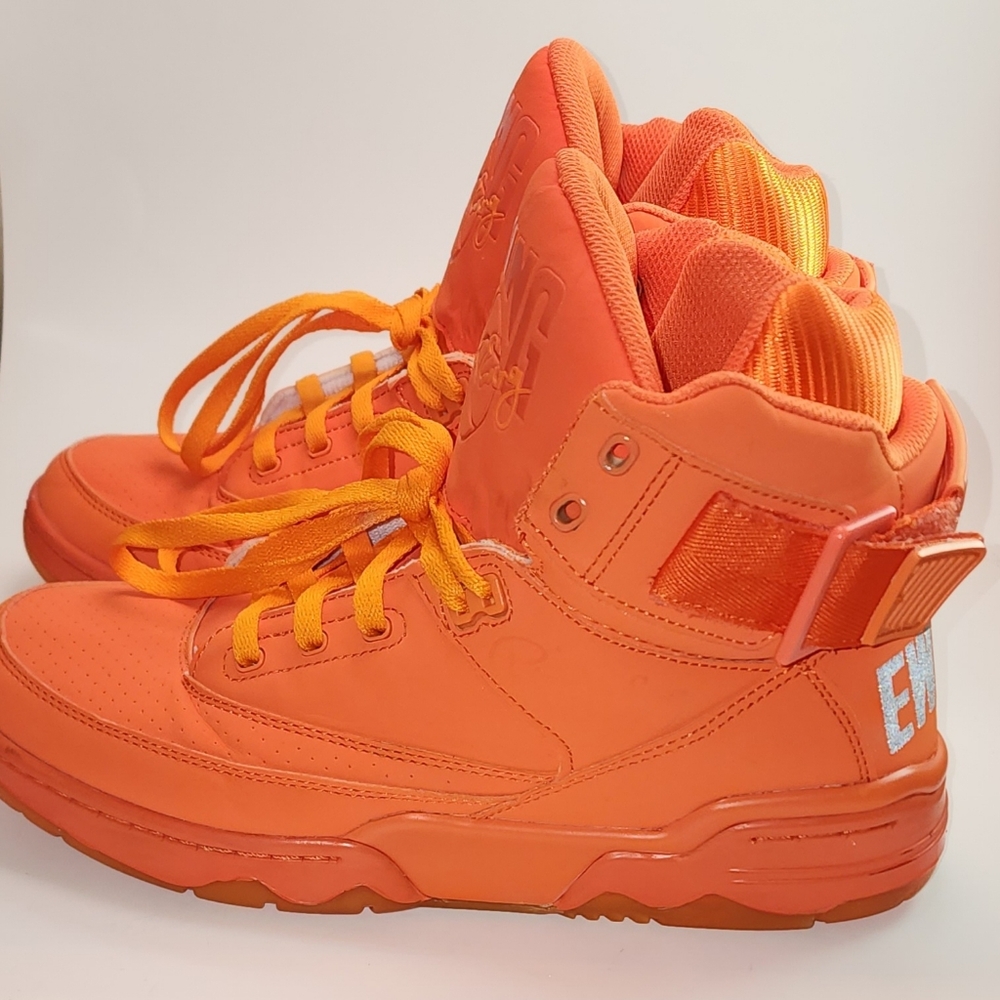 Men's Patrick Ewing Orange High-Top Sneakers